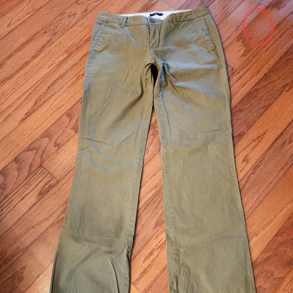 Gap Kahakis green/beige size 0
